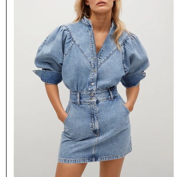 Mango Denim Dress - Picture 13 of 13
